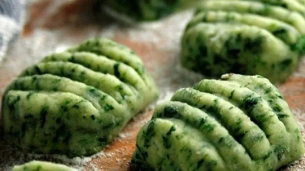 Día de ñoquis: de espinaca y ricota... ¡sin harina!