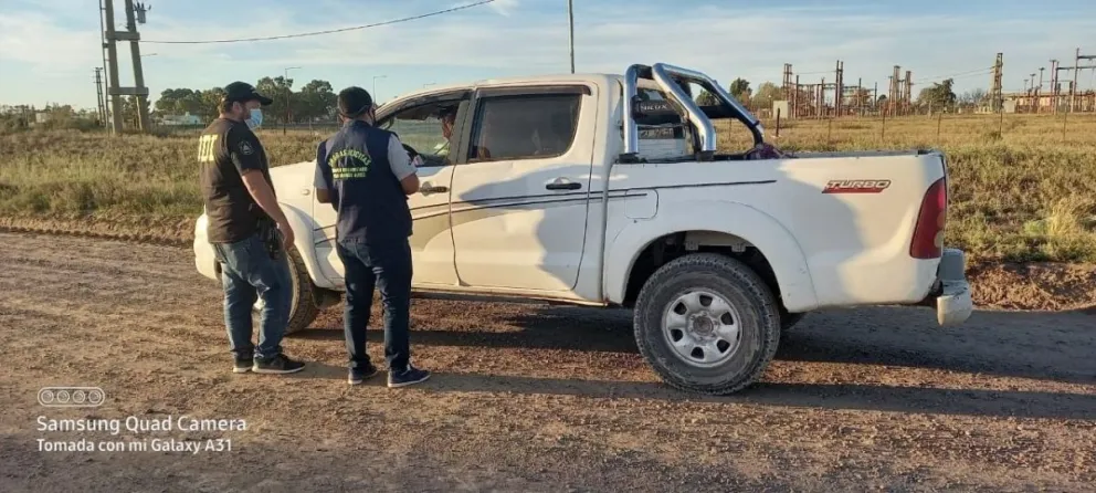 Intensos operativos de control vehicular y de personas en Carmen de Patagones