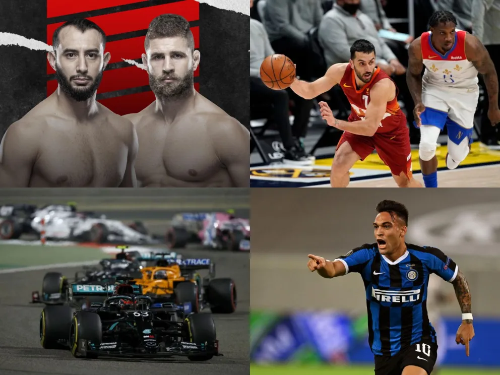 Agenda deportiva: UFC, fútbol, NBA y Fórmula 1, en un sábado súper cargado