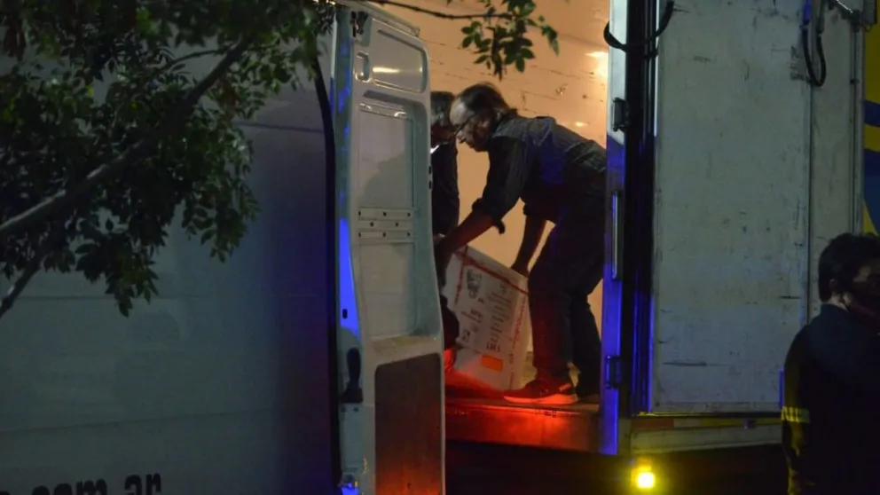 Inusitado despliegue con la llegada de más vacunas