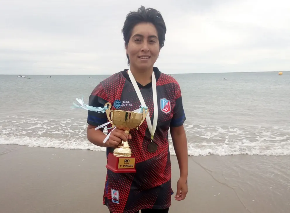 Iara Arias ganó los 2 km en Las Grutas