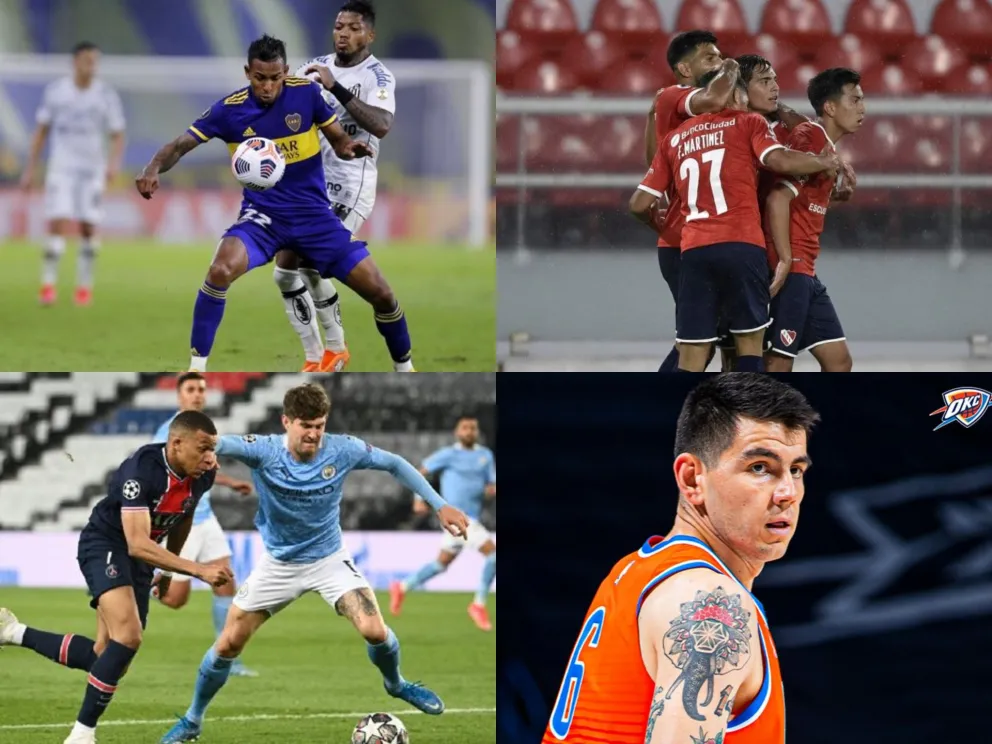 Agenda deportiva: Champions League, Libertadores, NBA y Sudamericana