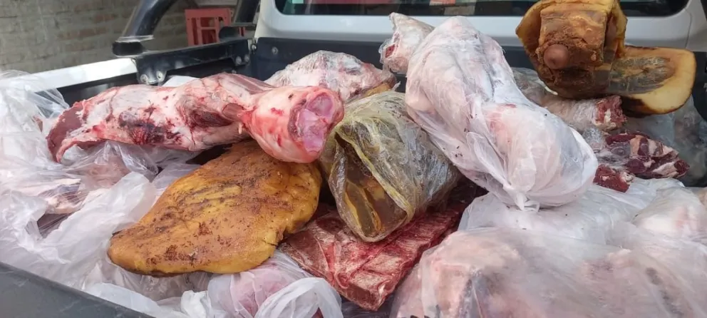 Decomisaron 800 kilos de carne en mal estado