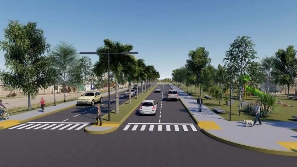 Una lluvia de inversiones caerá sobre la avenida Perón