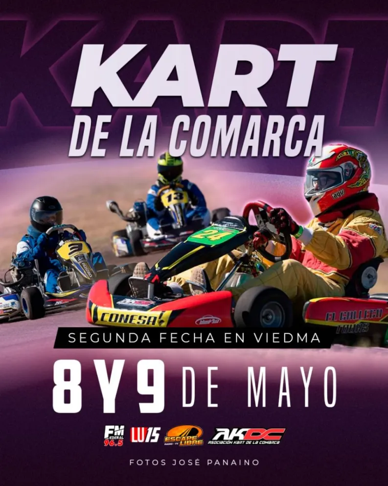Fin de semana de karting en el autódromo de Viedma
