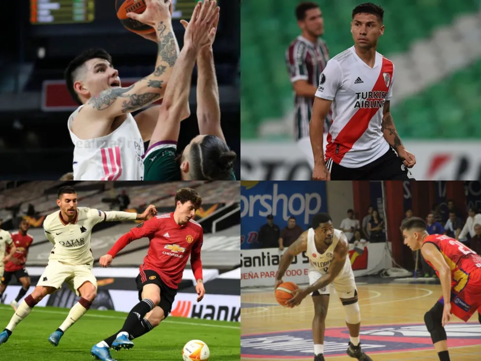 Agenda deportiva: Deck en la NBA, River por la Libertadores y Europa League
