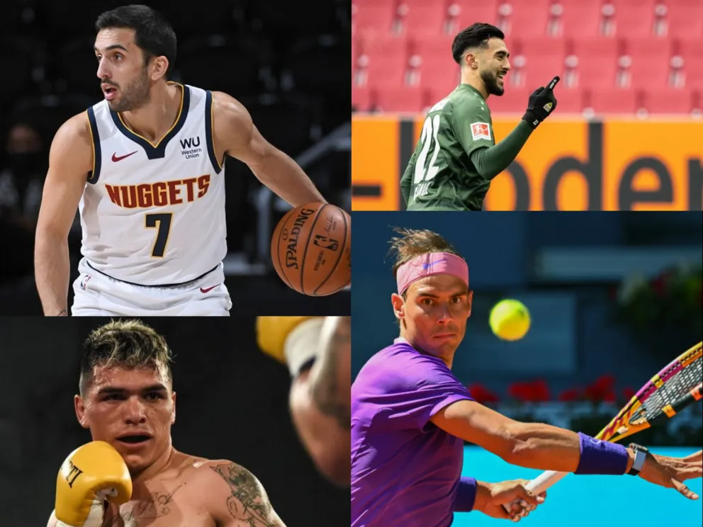 Agenda deportiva: acción para Campazzo en la NBA, Bundesliga, tenis y boxeo