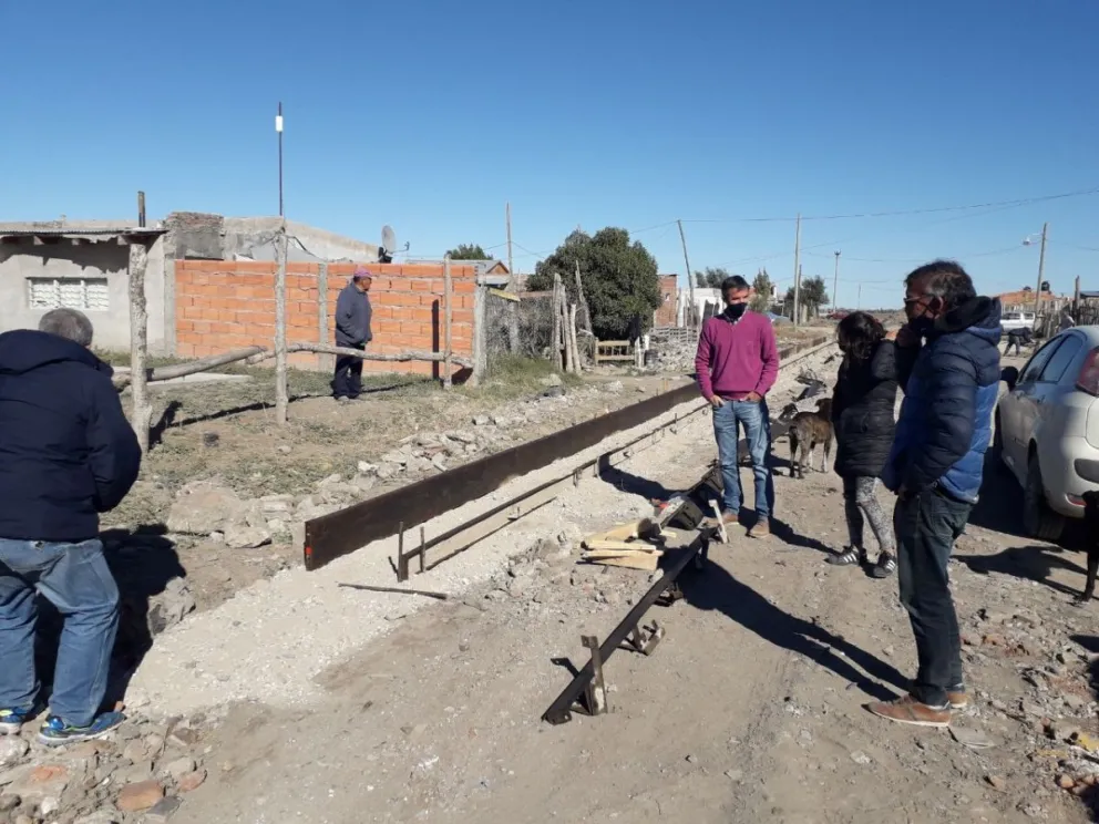 El Progreso se consolida como barrio: avanzan las obras de cordón cuneta