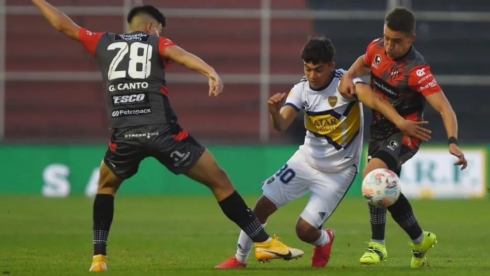 Un Boca alternativo perdió con Patronato 1-0 en Paraná