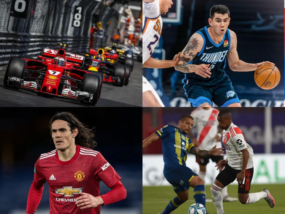 Agenda deportiva: River por la clasificación, Premier League, NBA y Fórmula 1