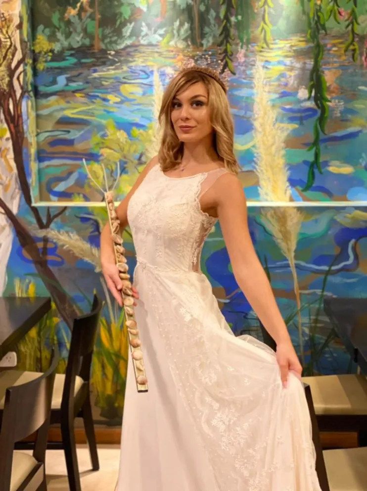 La modelo rionegrina que busca consagrarse en un certamen de belleza nacional