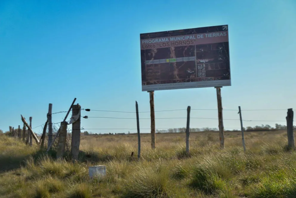 Loteo Los Hornos, aseguran que no hay avances en la infraestructura urbanística