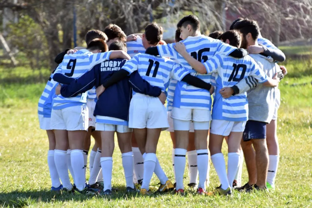 Tiempos de pandemia: el rugby de Sol de Mayo regresó a la actividad