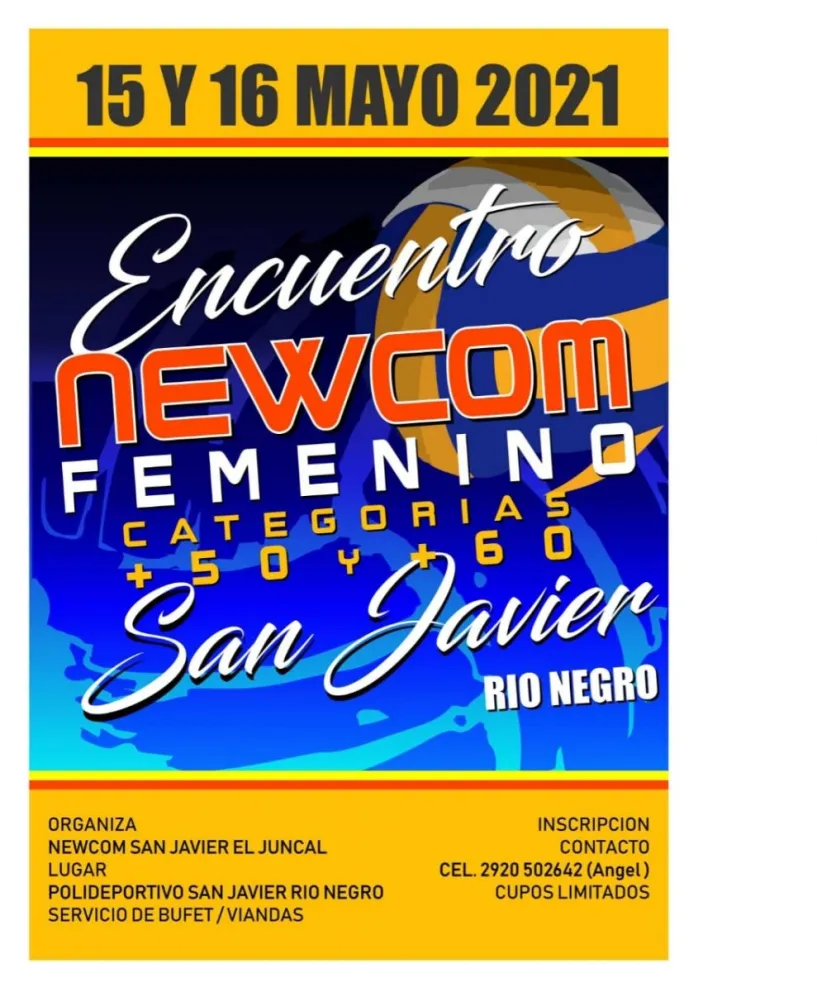 Torneo de newcom femenino este fin de semana en San Javier