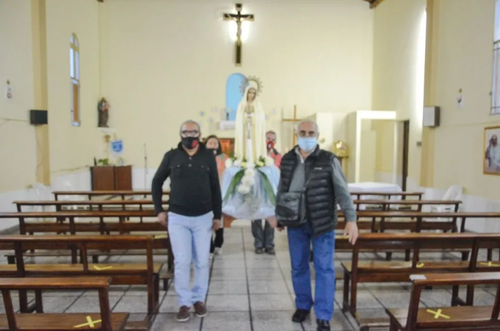 Celebraron a la patrona en el barrio Fátima