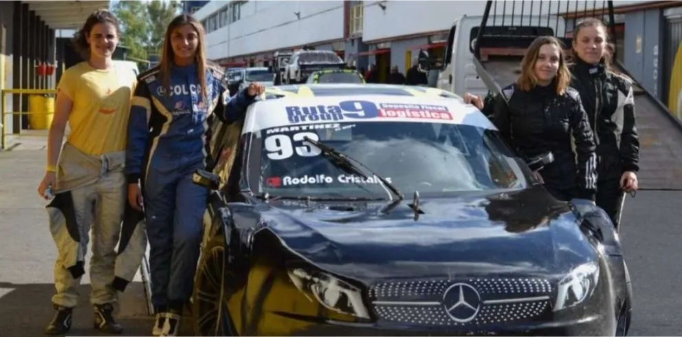 Cómo es el primer equipo del automovilismo argentino integrado por mujeres