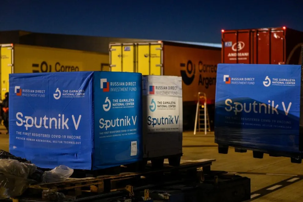Llegaron 8.400 dosis de Sputnik-V a Río Negro