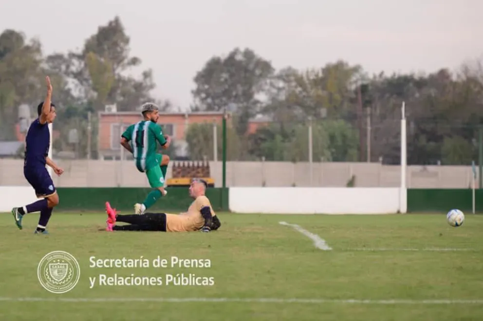 Una jugada confusa dejó sin nada a Sol de Mayo