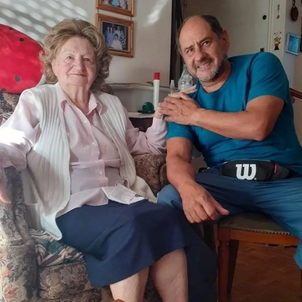 Gracias a las redes sociales, un ángel volvió a encontrar a su protegido