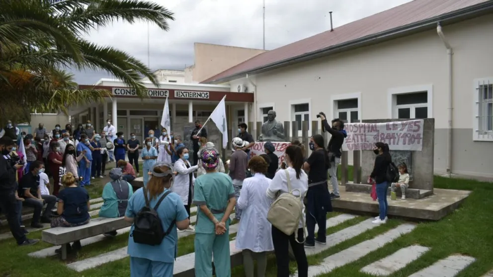 Trabajadores de la salud siguen reclamando ser escuchados