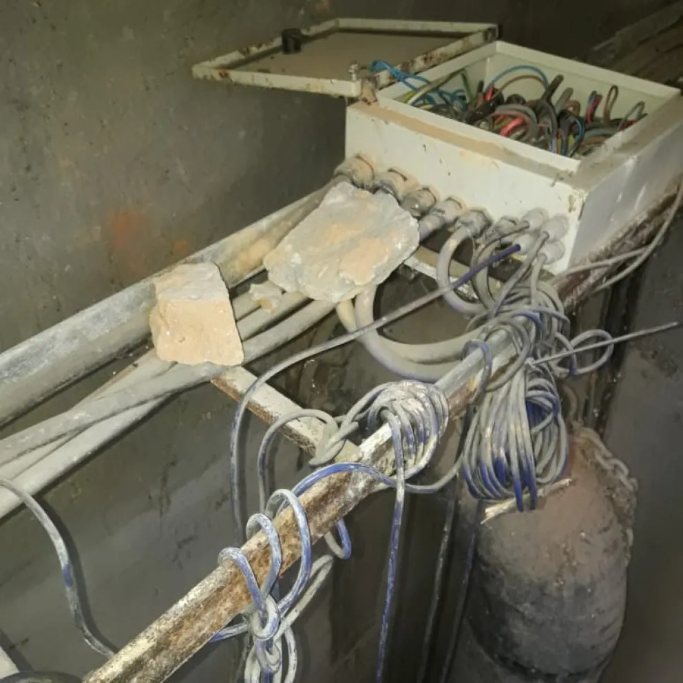 Ataque y vandalismo en estaciones pluviales de Viedma