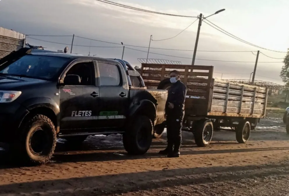 En una persecución policial, detuvieron a ladrones de una obra