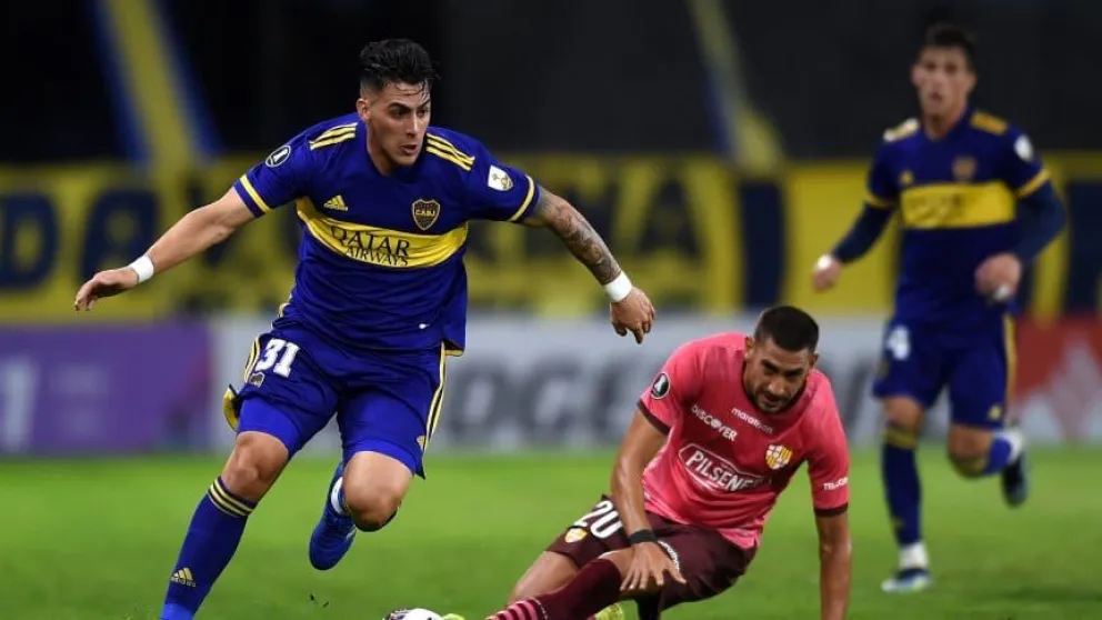 Boca empató con Barcelona de Guayaquil y dejó su clasificación en suspenso