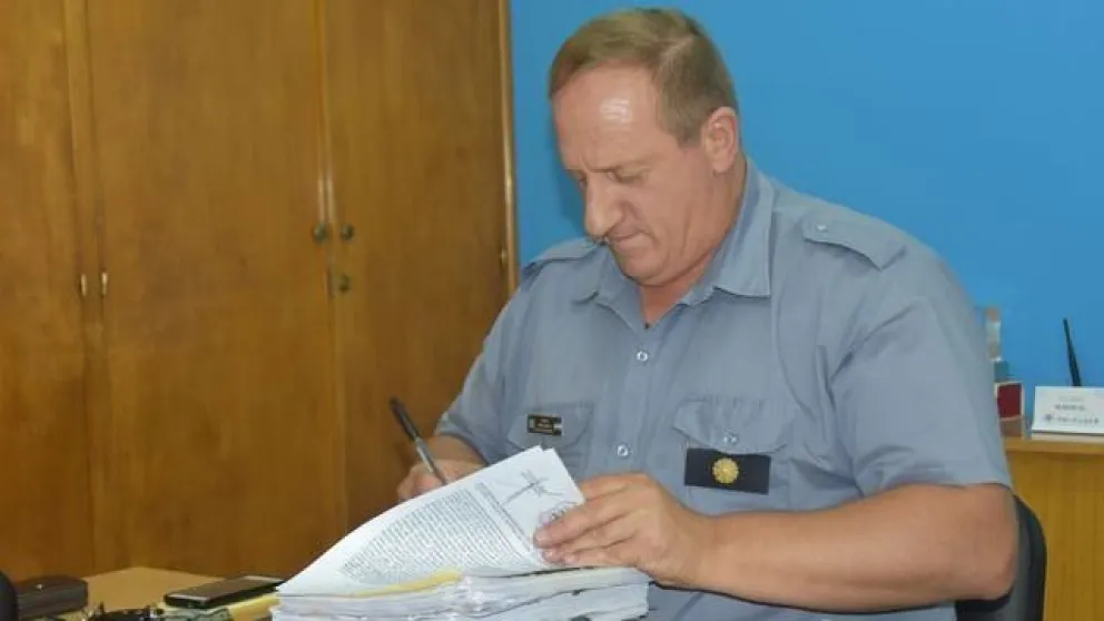 El jefe de la Policía, Osvaldo Tellería, se encuentra aislado por caso cercano