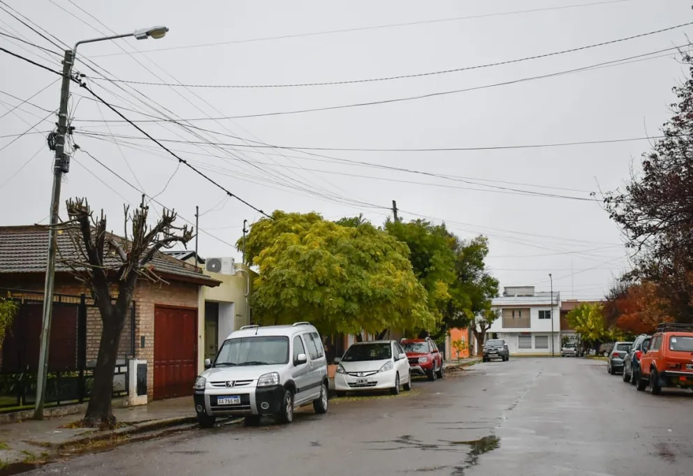 Dos barrios de Viedma se quedaron sin luz