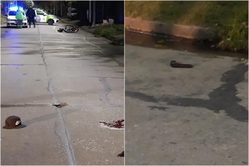 Video: Policía mató a dos motochorros en un intento de asalto