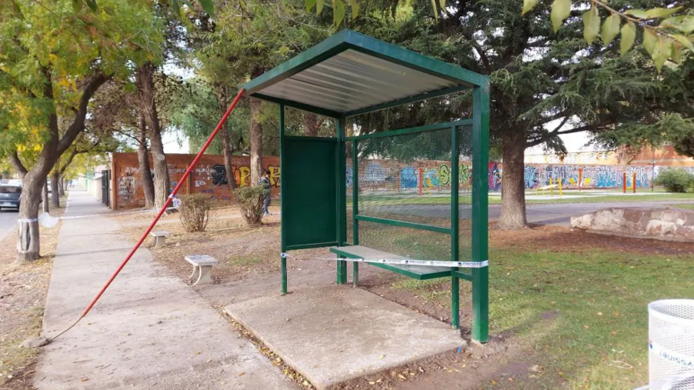 Viedma estrena garitas pensando en el invierno