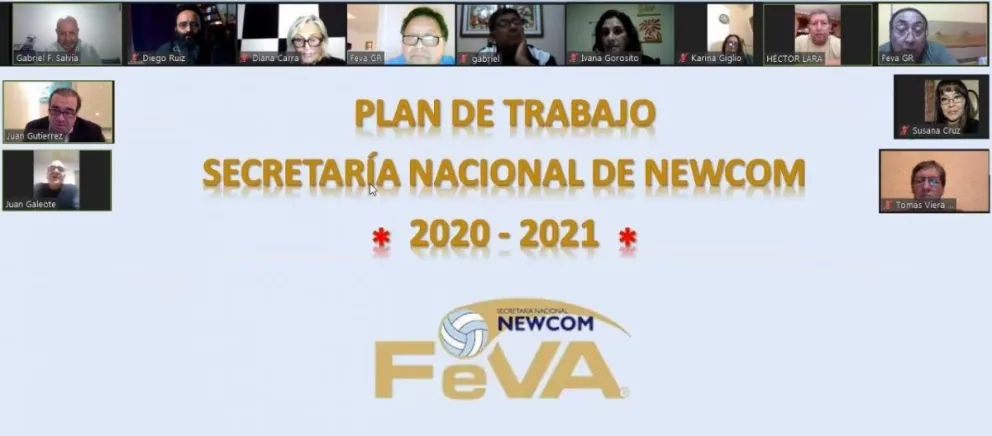 Newcom: se presentó el Plan de Trabajo Anual