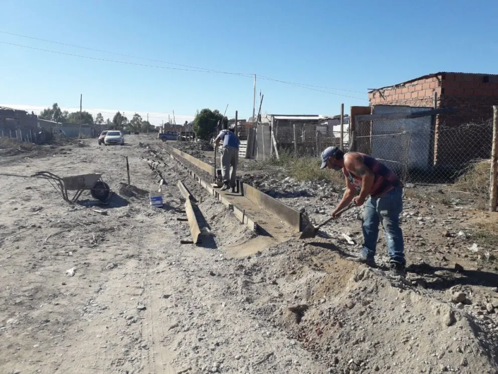 La ex toma El Progreso tendrá cordón cuneta en su totalidad