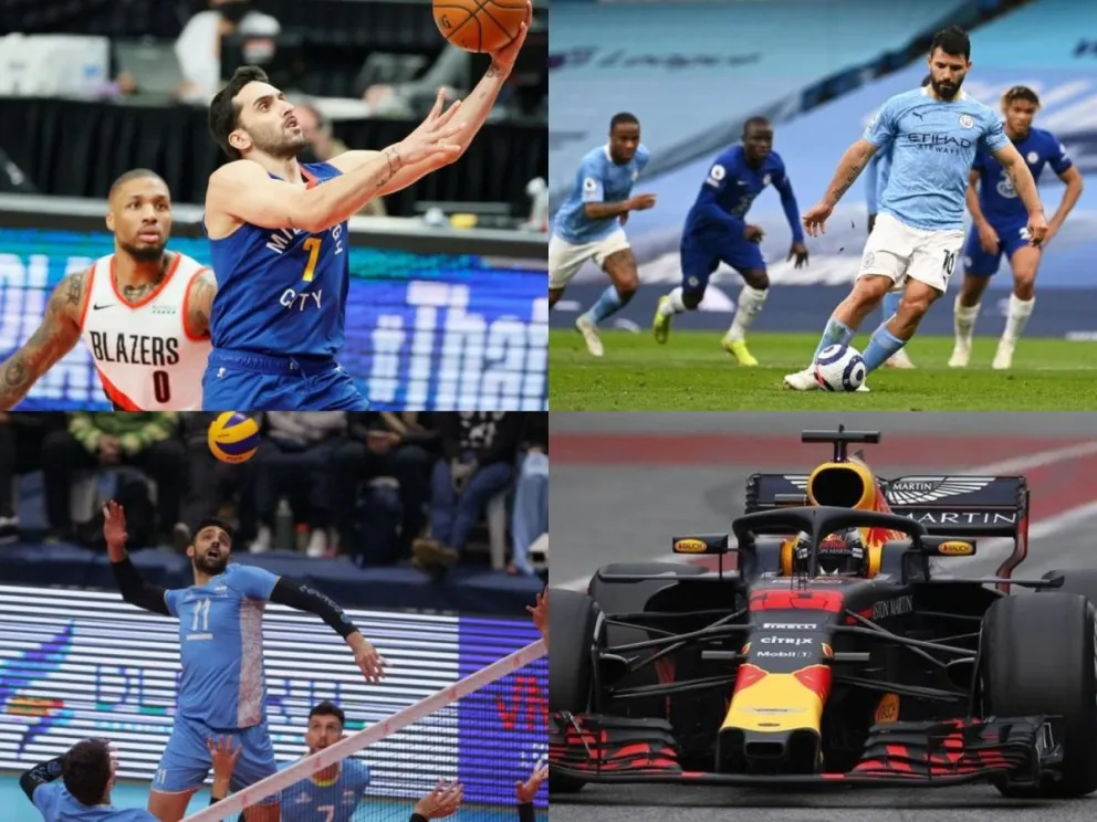 Agenda deportiva: se define la Champions, NBA con Campazzo, Fórmula 1 y vóley