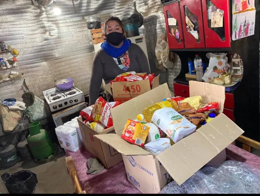 Todos por Gisela: se juntaron alimentos para dos meses