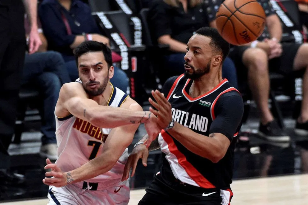 Video: mirá el "latigazo" de Facu Campazzo para asistir a Jokic
