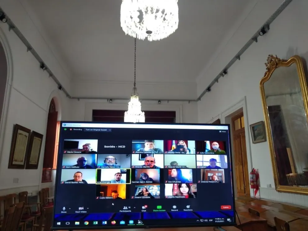 En sesión especial se trató y aprobó la Rendición de Cuentas 2020