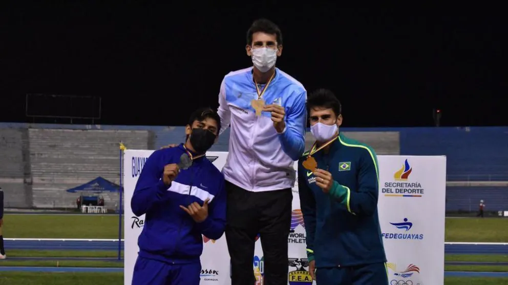 Argentina logró un dignísimo anteúltimo lugar en el Sudamericano de Atletismo