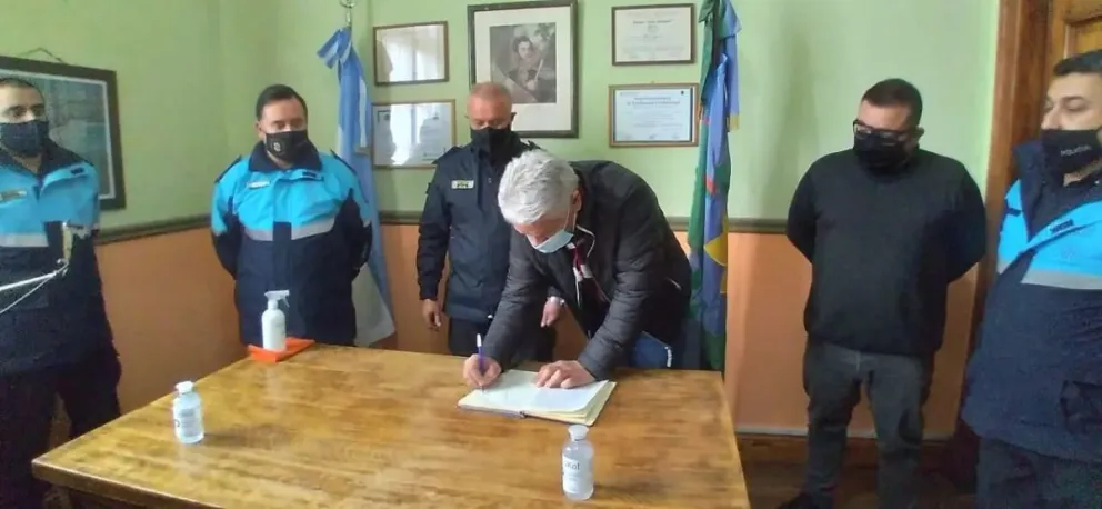 Javier Gallardi asumió como nuevo jefe de la Policía Comunal en lugar de Martin