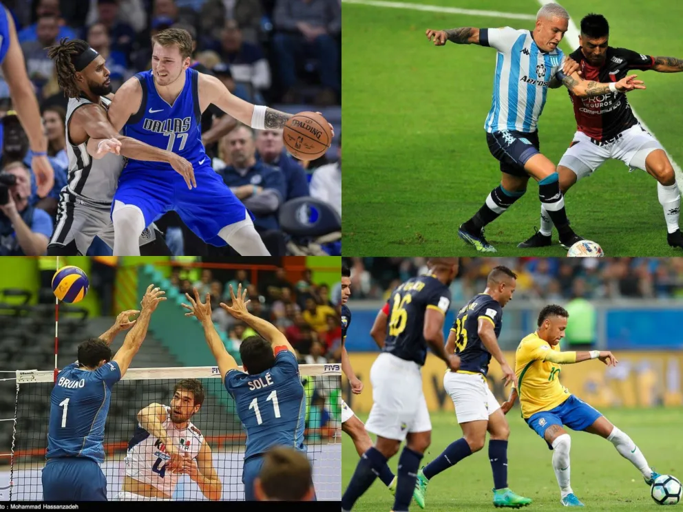 Agenda deportiva: final de la Copa de la Liga, Eliminatorias, NBA y World League