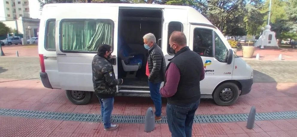 Los trabajadores del Corralón ya no tendrán que viajar en la caja de un camión