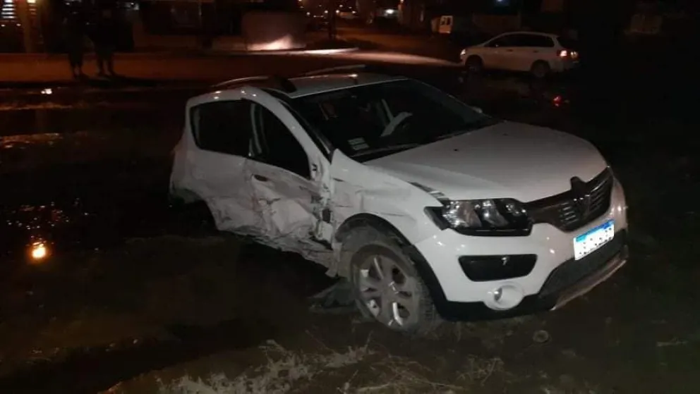 Tremendo choque tras un despiste en solitario