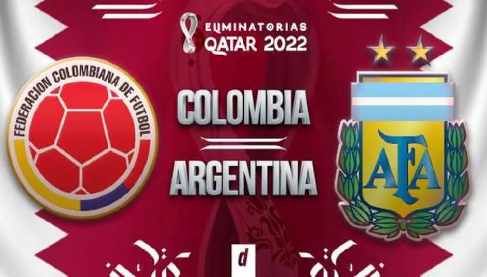Argentina perdió el triunfo sobre el final y empató 2 a 2 con Colombia