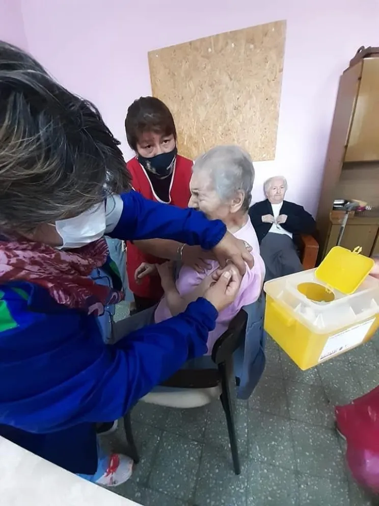 Vacunación a domicilio para personas con dificultades para moverse
