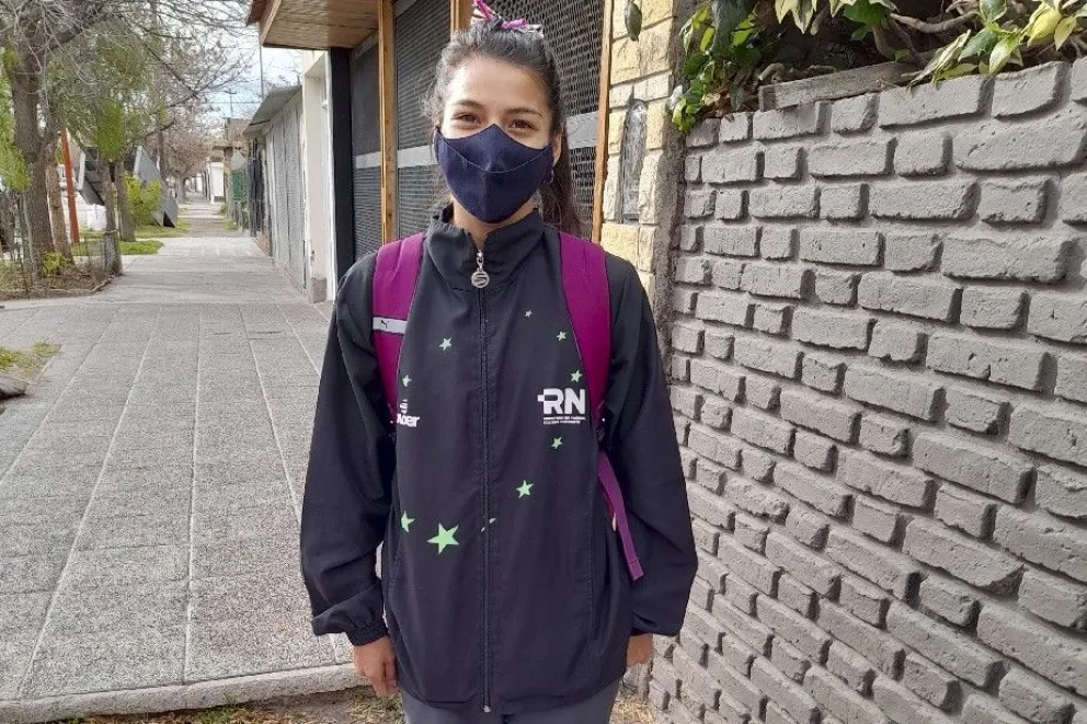 Martina Escudero la rionegrina dueña del récord argentino de 800 metros