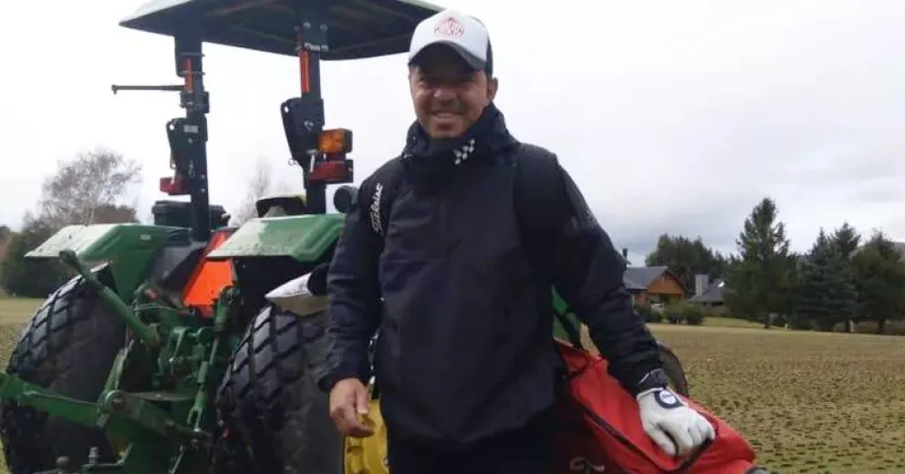 El Muñeco Gallardo de vacaciones en Bariloche