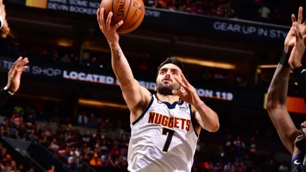 NBA Playoffs: con Campazzo, Denver Nuggets visita a Phoenix