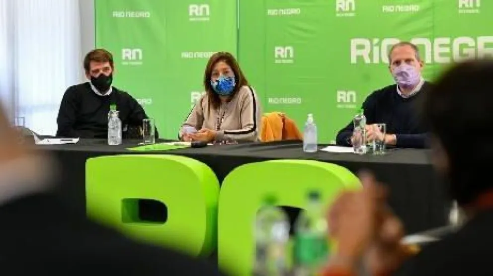 Por ocho temas, la gobernadora reunió al gabinete provincial