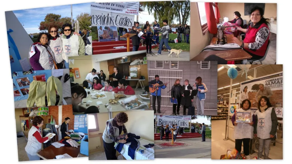 Continúa la colecta solidaria de Cáritas Viedma