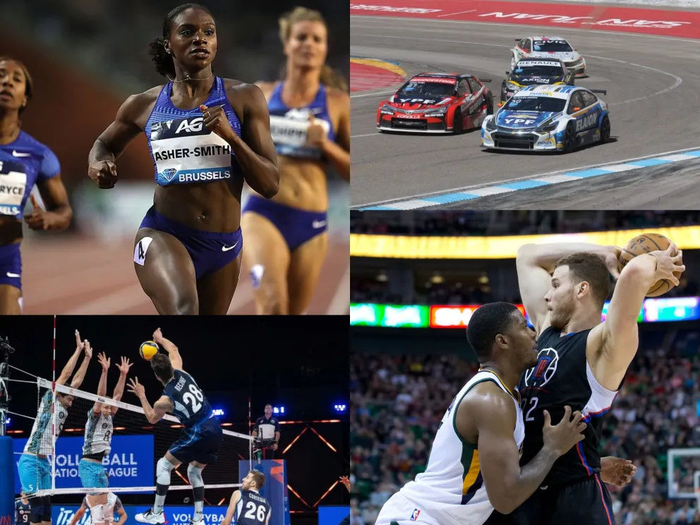Agenda deportiva: finales Súper TC 2000, playoffs NBA, Diamond League y vóley